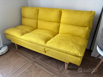 Divano letto 2 posti reclinabile
