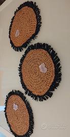 tovagliette sotto piatti