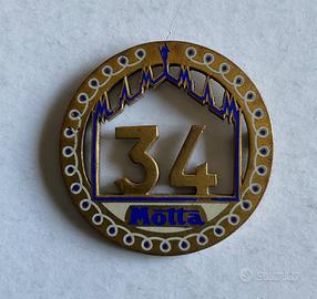 Motta distintivo numerato 34 dipendenti Milano