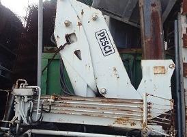 Gru per autocarro nuova pesci spe 550-3