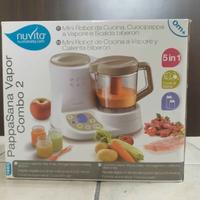 Mini robot da cucina. Cuocipappa e scalda biberon.