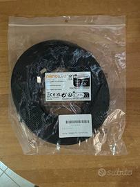 4 Cavi Ethernet piatti, lunghezza 15m, CAT 8