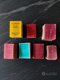Vocabolari mignon anni 50/60 da collezione!!