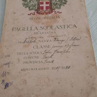 Pagella storica 