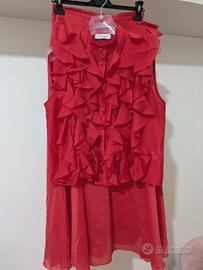 completo "motel",gonna e camicia con voillant 