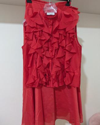 completo "motel",gonna e camicia con voillant 