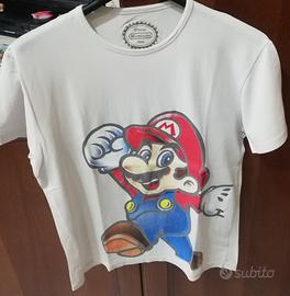 maglietta super mario bros ufficiale per bimbo