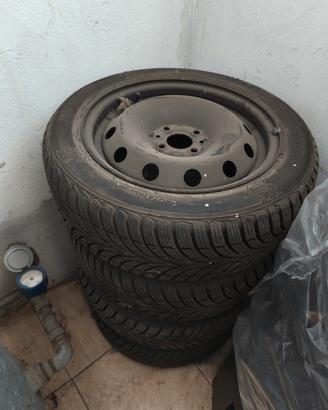 gomme + cerchi invernali 185/55 r15