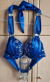 Top danza del ventre in satin