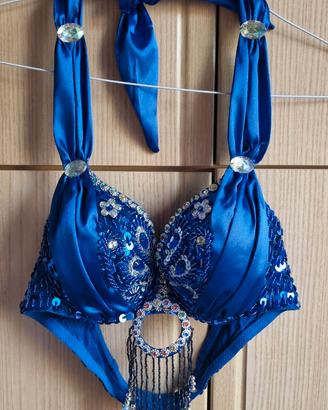 Top danza del ventre in satin