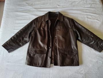 Giacca pelle uomo TG 50