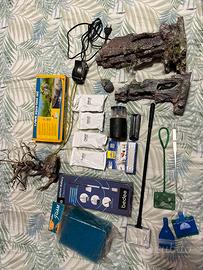 Pompa per bollicine+ mangiatoia automatica + acces