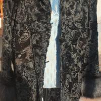 Giacca persiano e volpe nera