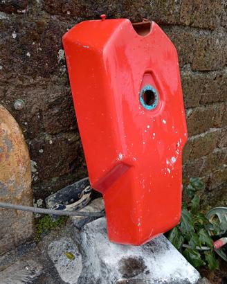 Serbatoio vintage resina laverda