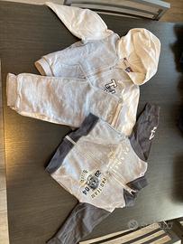 Tuta Tom& Jerry e felpa planet 12/18 mesi