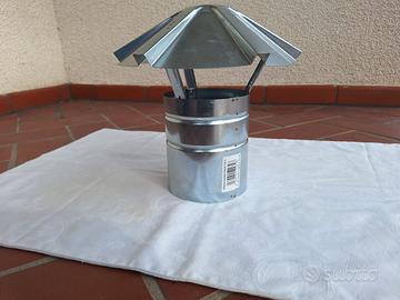 Comignolo cappelloto terminale fumaiolo in lamiera