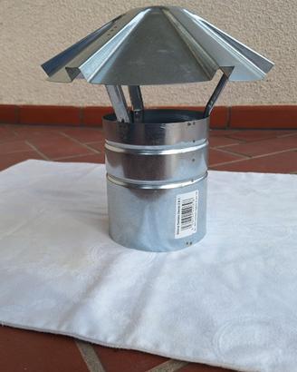 Comignolo cappelloto terminale fumaiolo in lamiera