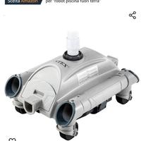 robottino pulizia  fondo piscina