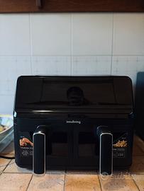 Friggitrice ad aria InnoLiving doppio cestello.