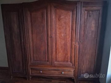 armadio in rovere vintage 
