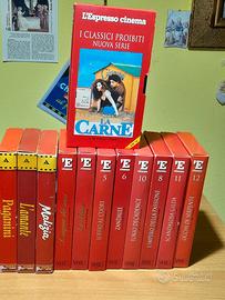 LOTTO 12 VHS EROTICHE VINTAGE 