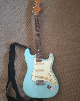 Chitarra elettrica co amplificatore