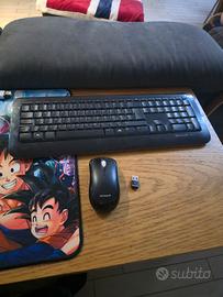 Tastiera e mouse Microsoft Wireless Desktop 800