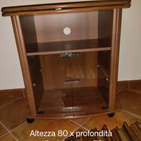 Porta tv carrello 