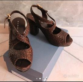 Scarpe con tacco manila n.38