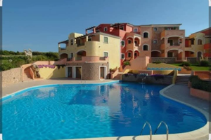 Trilocale con piscina