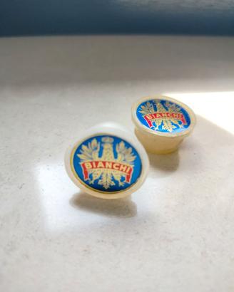 Tappi Bianchi per manubrio bici d'epoca