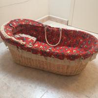Cesta in vimini per neonati