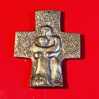 croce padre famiglia fusione in bronzo