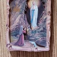 quadretto Madonna di Lourdes 