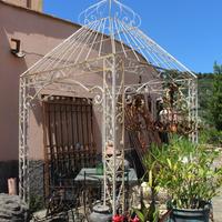 GAZEBO 2X2 FERRO PIENO.