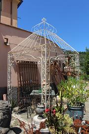 GAZEBO 2X2 FERRO PIENO.