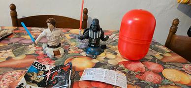 Darth vader e Luke Skywalker sorprese kinder uovo