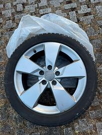 Cerchi Audi 17” con gomme invernali 225/45 r17 91H