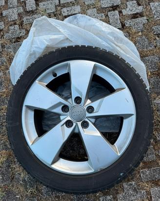 Cerchi Audi 17” con gomme invernali 225/45 r17 91H