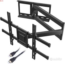 BONTEC Supporto TV Parete con Braccio Articolato