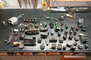 lotto materiale auto d'epoca