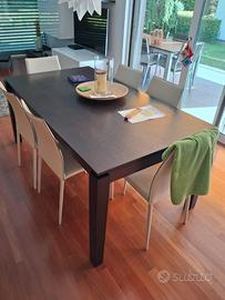Tavolo cucina allungabile 180 x 80 fino a 330 cm