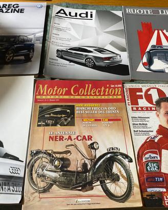 Raccolta riviste moto e auto piu libri