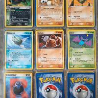 Lotto carte Pokemon del set EX Team Rocket Returns