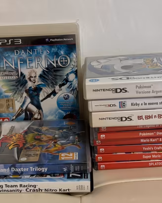Giochi Nintendo/Ps3/Switch/Ds/3DS/Ps2
