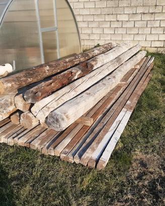 Travi legno vecchie
