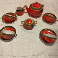 servizio di porcellana giapponese per tisane e tè