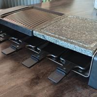 Barbecue elettrico da tavolo grill bistecchiera