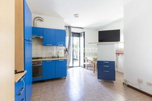 Monolocale con giardino in centro