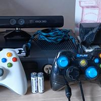 Xbox 360 Slim + 5 Giochi e Accessori 